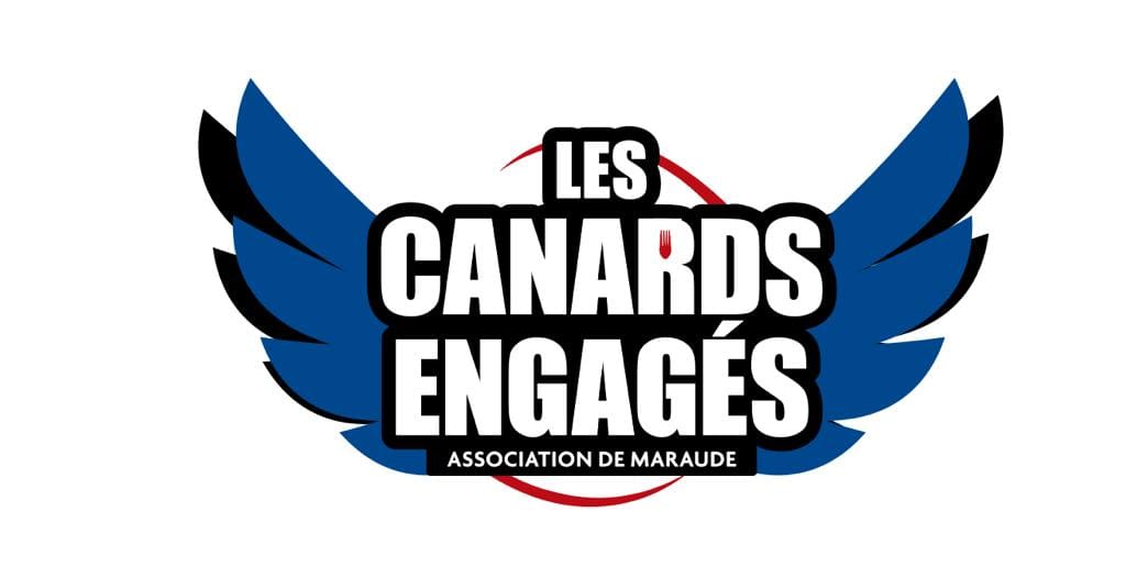 logo de l'association Canards engagés, association de maraudes