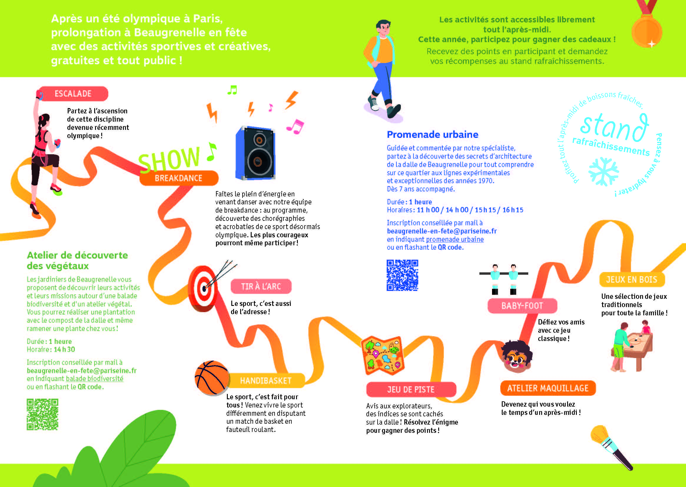 Programme de l'évènement Beaugrenelle en fête 2024