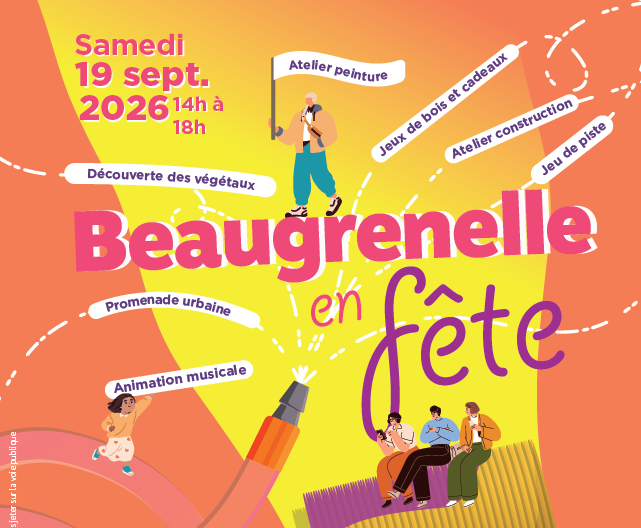 affiche de Beaugrenelle en fête 2026, les métiers qui font la dalle